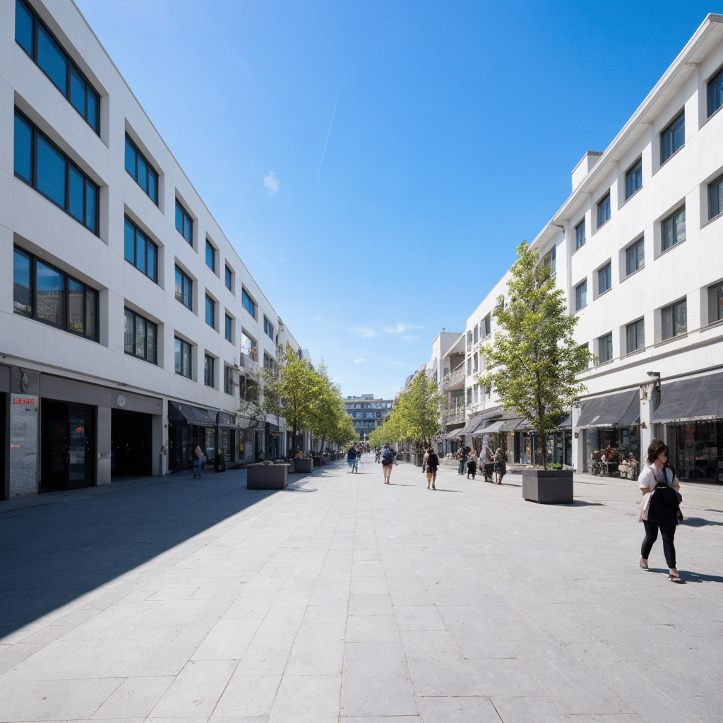 Calle comercial con negocios prósperos en España - Oportunidades de inversión